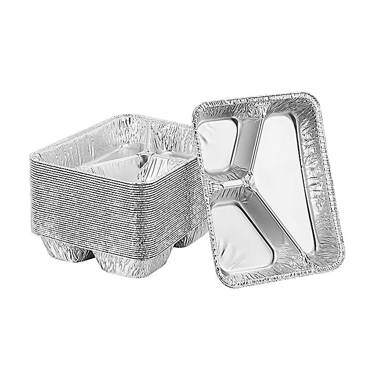 Контейнери для їжі на винос з алюмінієвої фольги