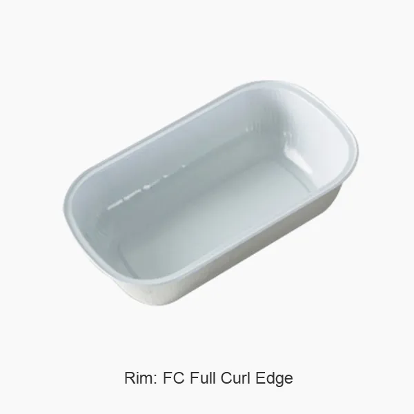 Піднос для їжі з алюмінієвої фольги